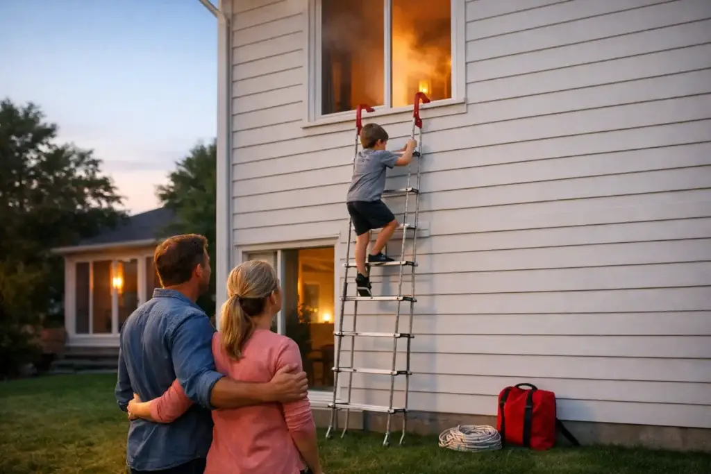 Best Home Fire Escape Ladders for Family Safety
