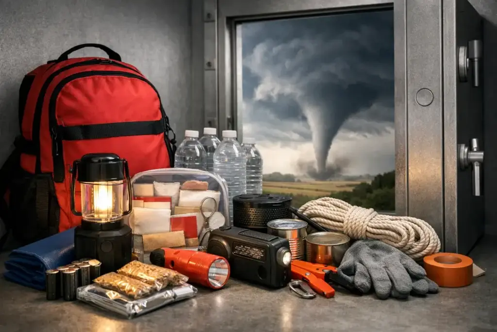 Build a Tornado Safe Room Emergency Kit Now