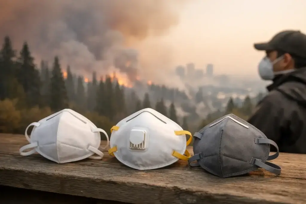 Choosing the Best N95 Mask for Wildfire Smoke
