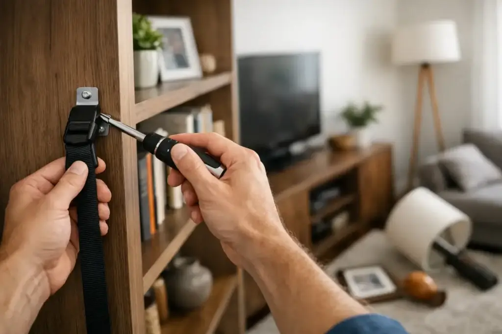 How to Secure Furniture for Earthquakes Safely