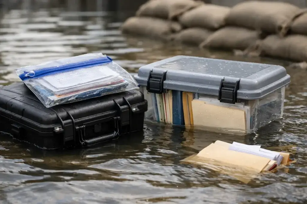 How to Store Documents During a Flood Safely