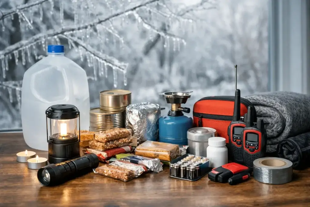Ice Storm Emergency Supplies List for Families